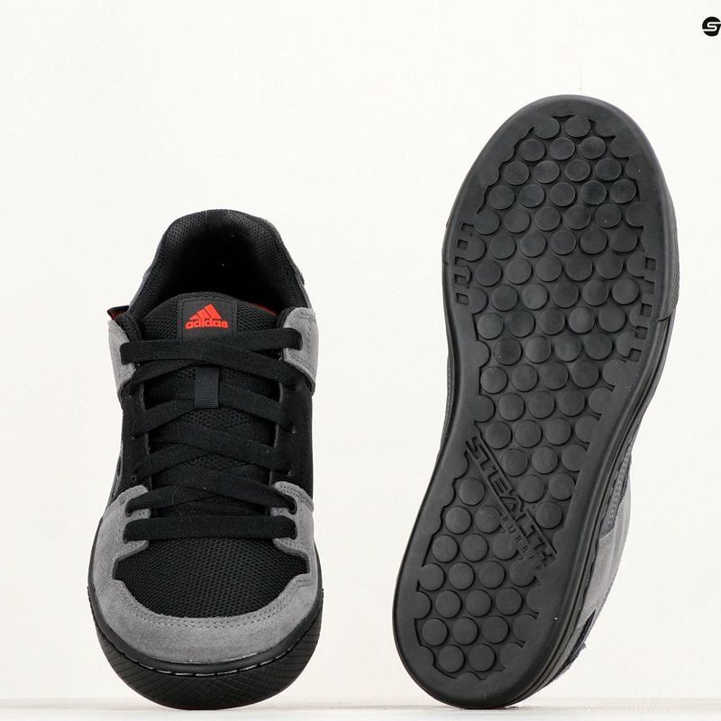 Férfi platform kerékpáros cipő adidas FIVE TEN Freerider grey five/core black/grey four FW2836 13