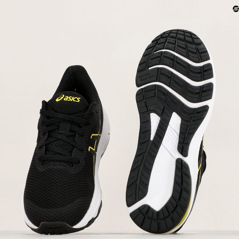 gyermek futócipő ASICS GT-1000 12 GS black/bright yellow 10