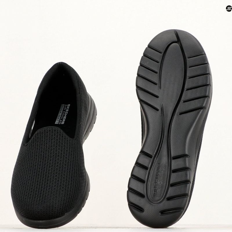 Női SKECHERS On-The-Go Flex Aspire fekete cipők 11
