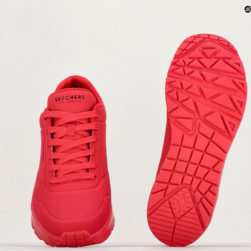 Férfi cipő SKECHERS Uno Stand On Air red 11