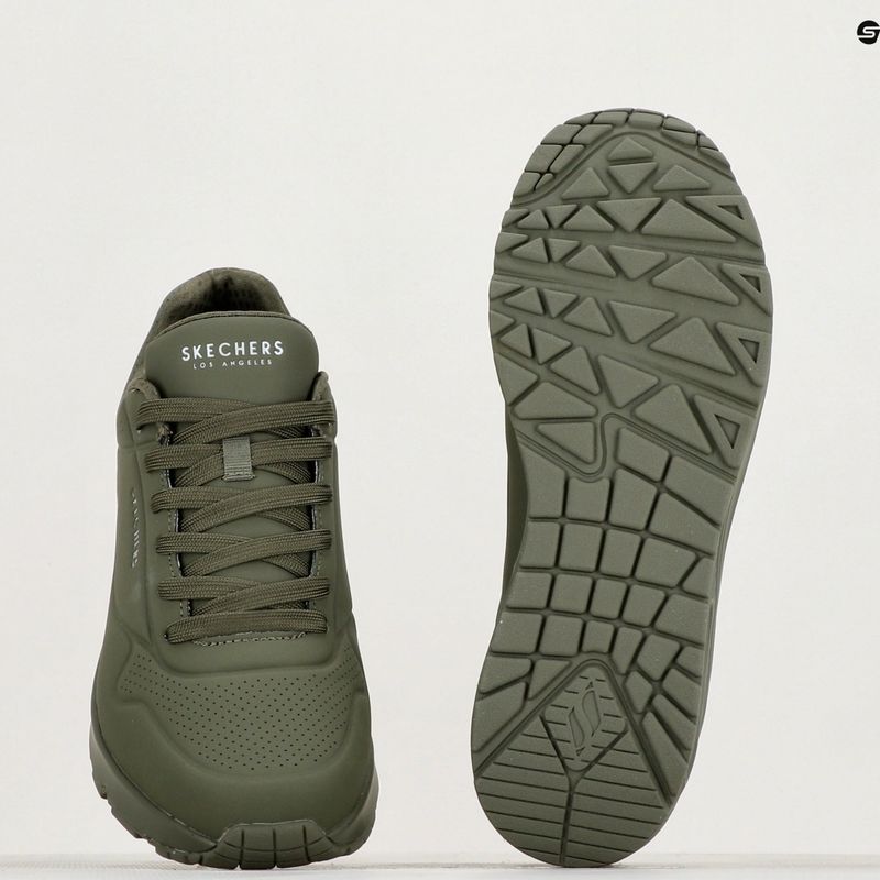 Férfi cipő SKECHERS Uno Stand On Air olive 12