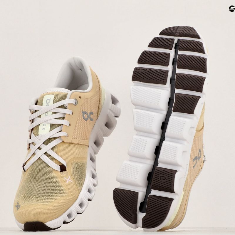 Női futócipő On Running Cloud X 3 savannah/frost 10