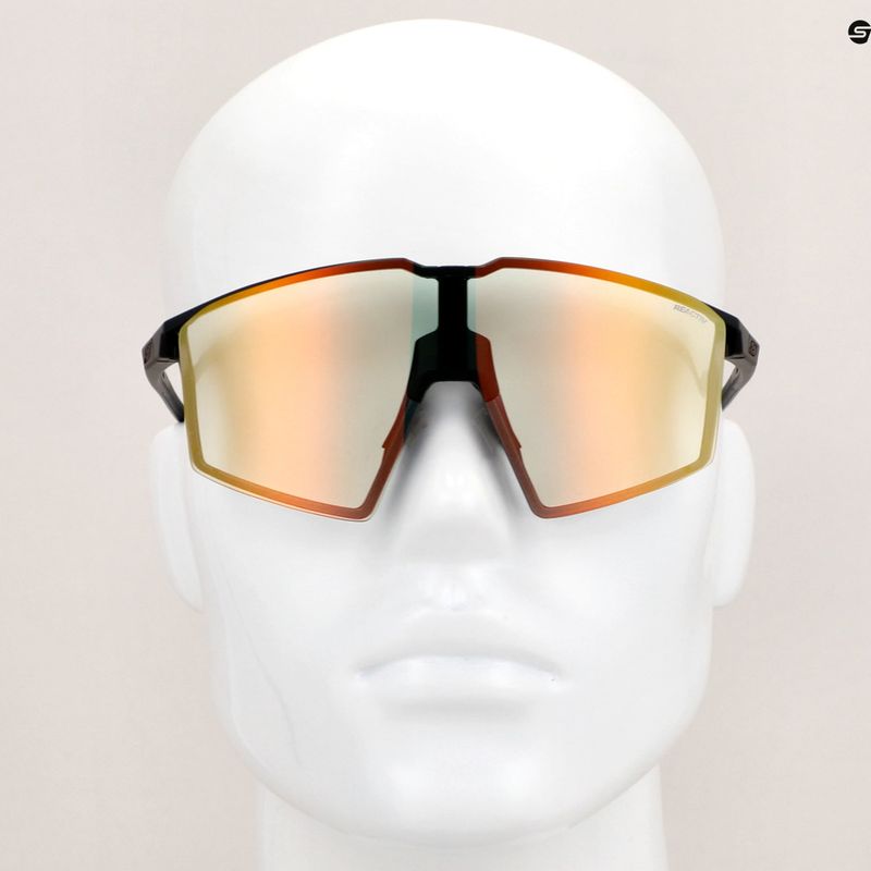 napszemüveg Julbo Edge Reactiv 1-3 Light Amplifier mat black/iridescent ir5/multilayer red 10