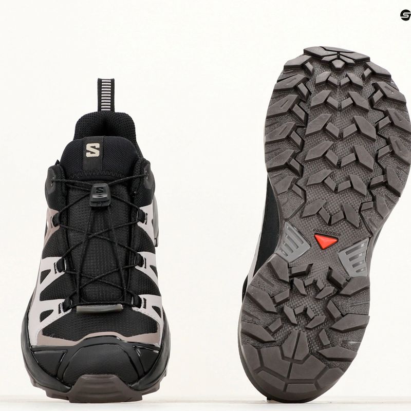 Női túracipő  Salomon X Ultra 360 GTX black/plum kitten/shale 10