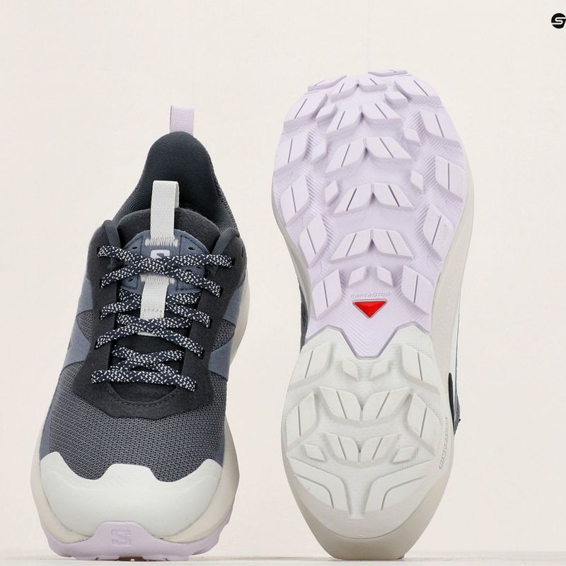 Női túracipő Salomon Elixir Activ GTX india ink/glacier gray/orchid petal 10