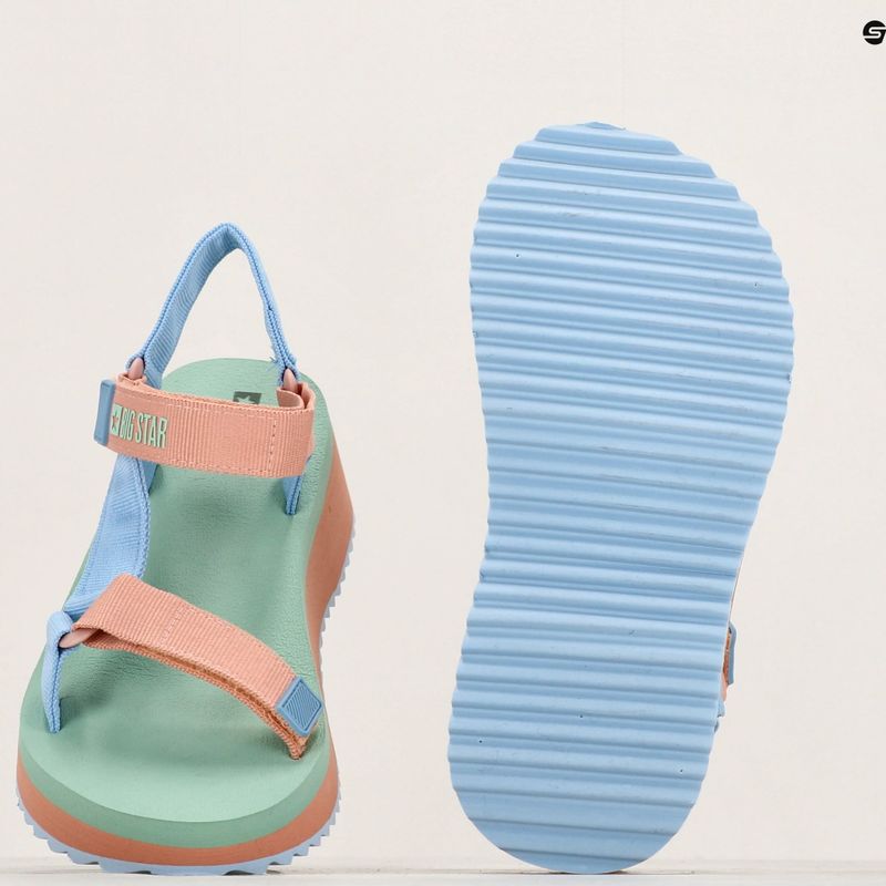 Női szandál BIG STAR NN274A055 kéke 9