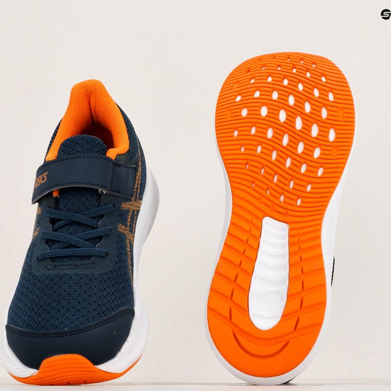 gyermek futócipő ASICS Patriot 13 PS french blue/bright orange 12