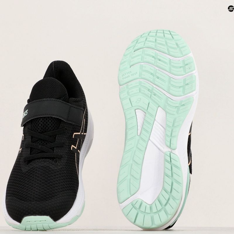 gyermek futócipő ASICS GT-1000 12 PS black/apricot crush 12