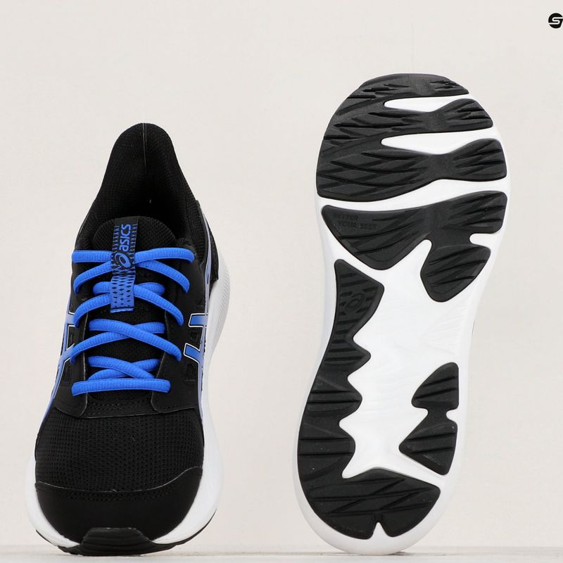 gyermek futócipő ASICS Jolt 4 GS black/illusion blue 11