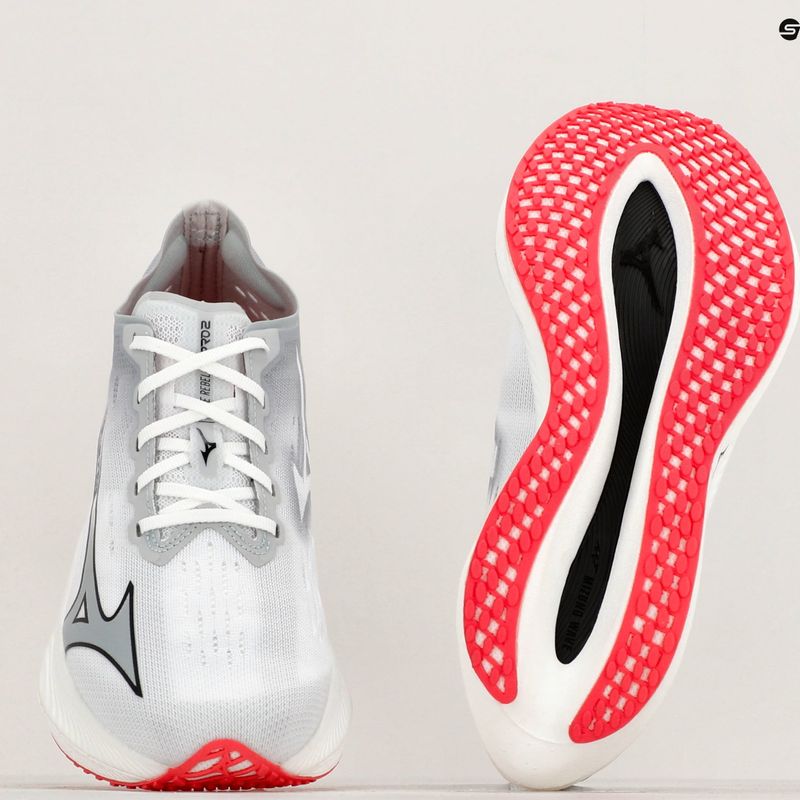 Férfi futócipő Mizuno Wave Rebellion Pro 2 white/harbor mist/cayenne 10