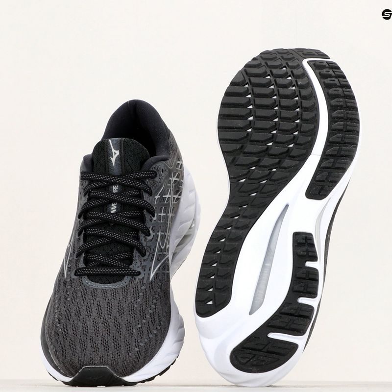 Férfi futócipő Mizuno Wave Inspire 20 ebony/white/black 10