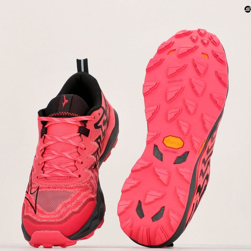 Férfi futócipő Mizuno Wave Daichi 8 cayenne/black/high risk red 9
