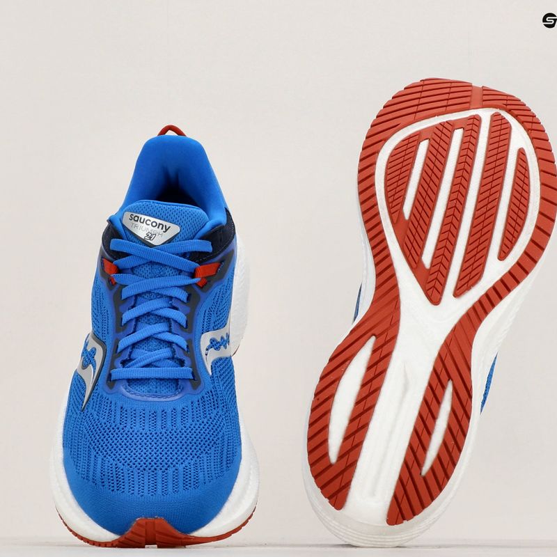 Férfi futócipő Saucony Triumph 21 cobalt/silver 9