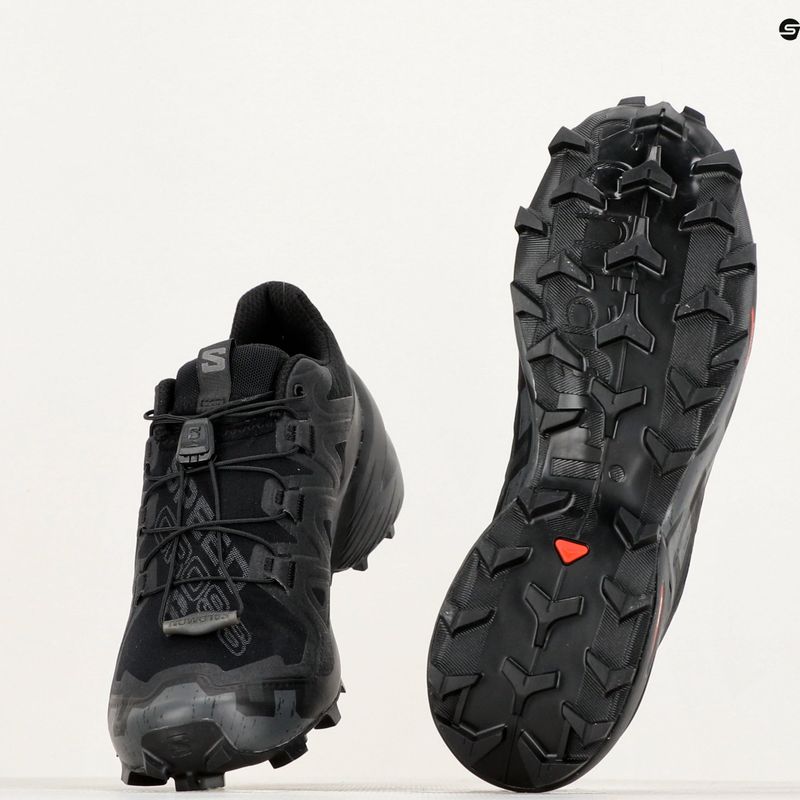 női futócipő Salomon Speedcross 6 black/black/phantom 11