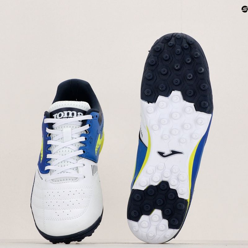 Férfi futballcipő Joma Cancha TF fehér/royal 10