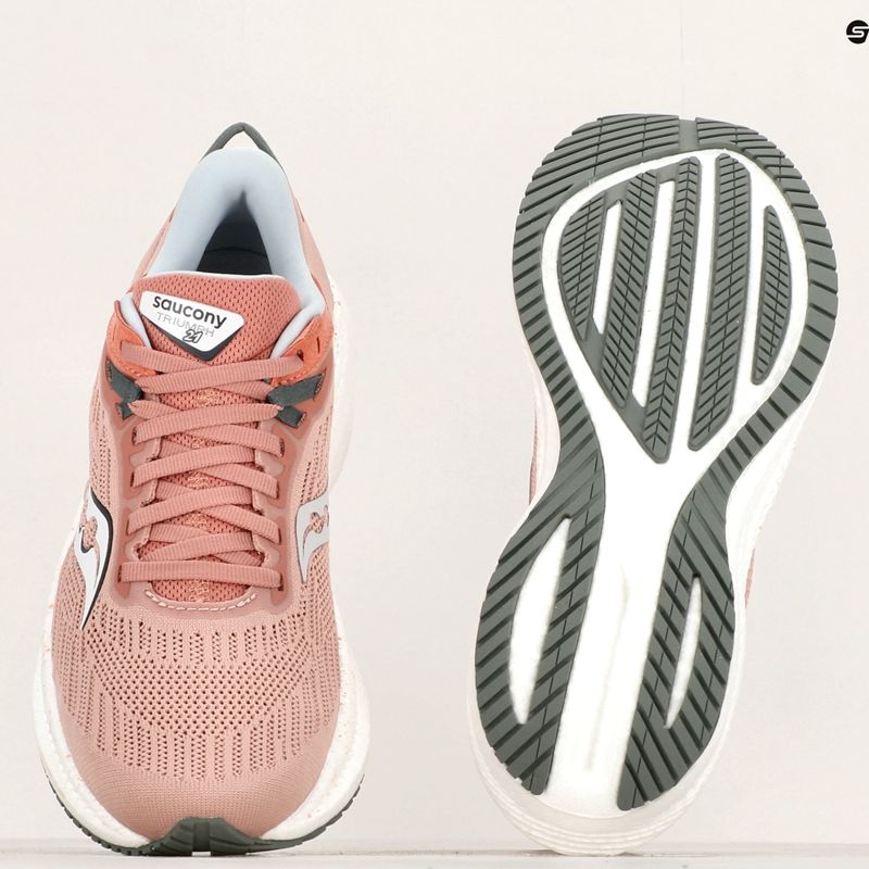 Női futócipő Saucony Triumph 21 lotus/bough 9