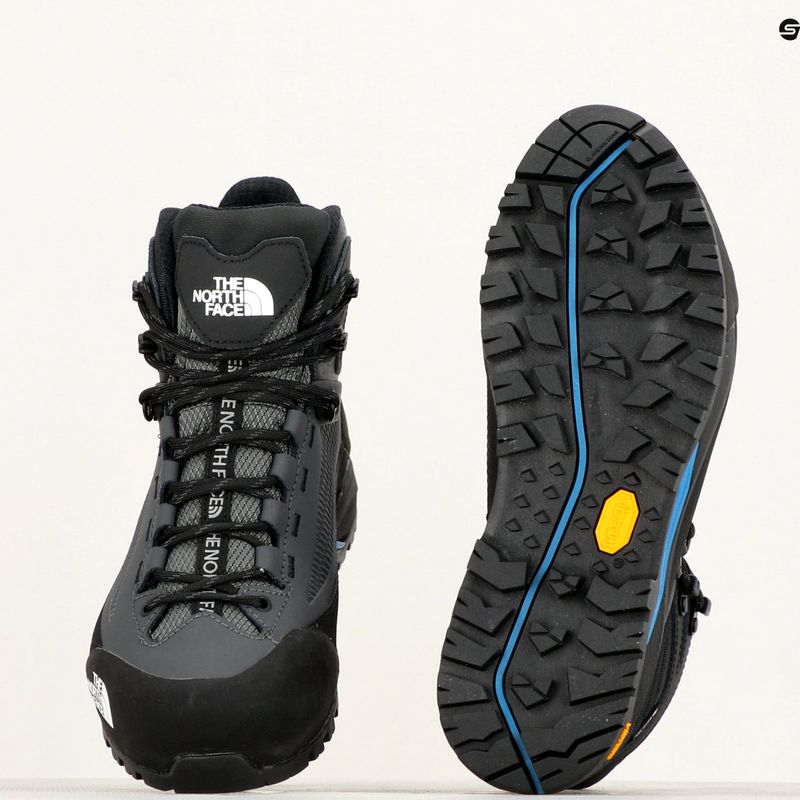 Férfi magashegyi bakancs The North Face Verto Alpine Mid Gore-Tex aszfalt szürke/fekete 9