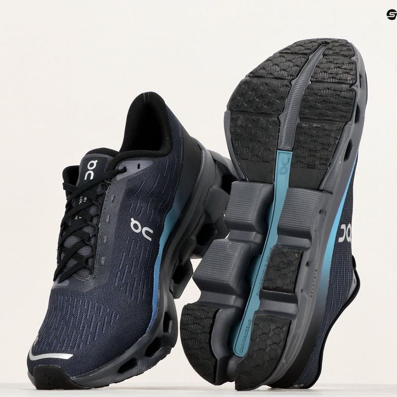 Női futócipő On Running Cloudspark black/blueberry 9