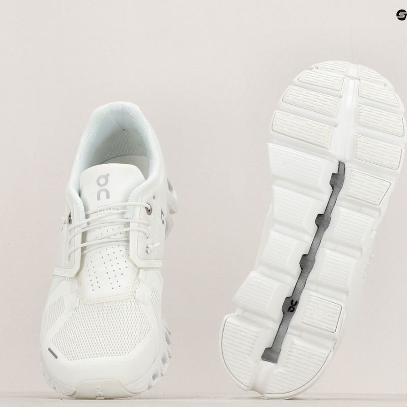 Női futócipő On Running Cloud 5 undyed-white/white 9