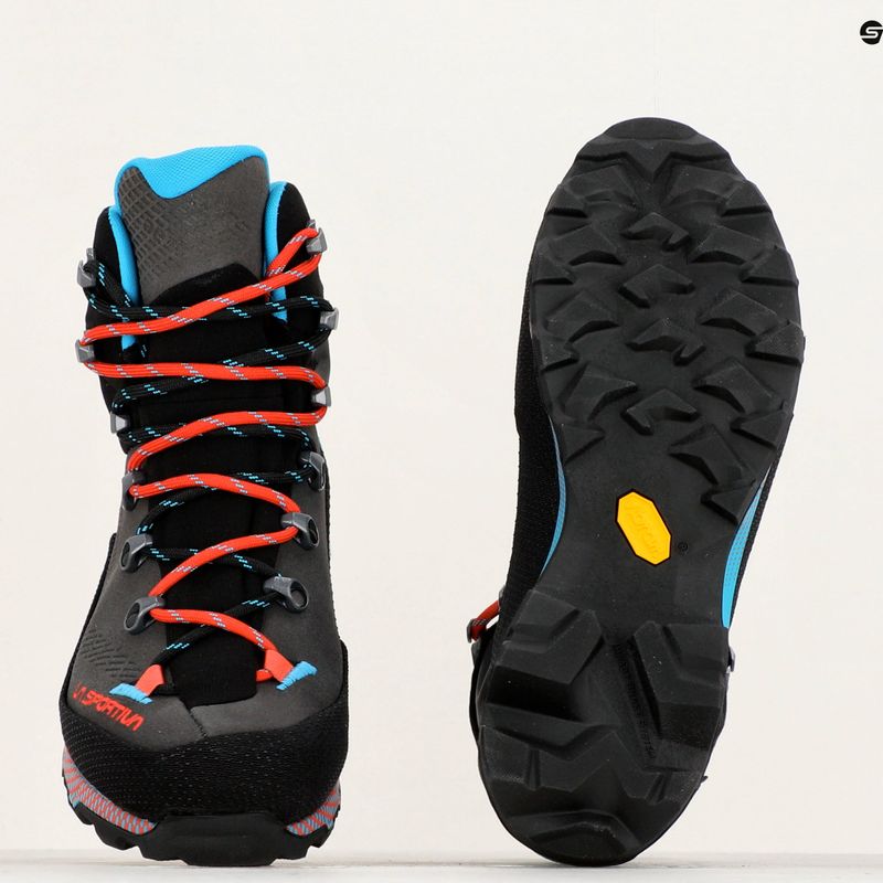 La Sportiva női túracipő Aequilibrium Trek GTX carbon/malibu kék 9