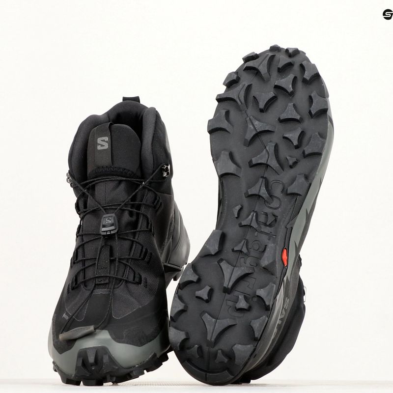 Férfi túracipő  Salomon X Ultra 360 MID GTX black/magnet/pewter 9