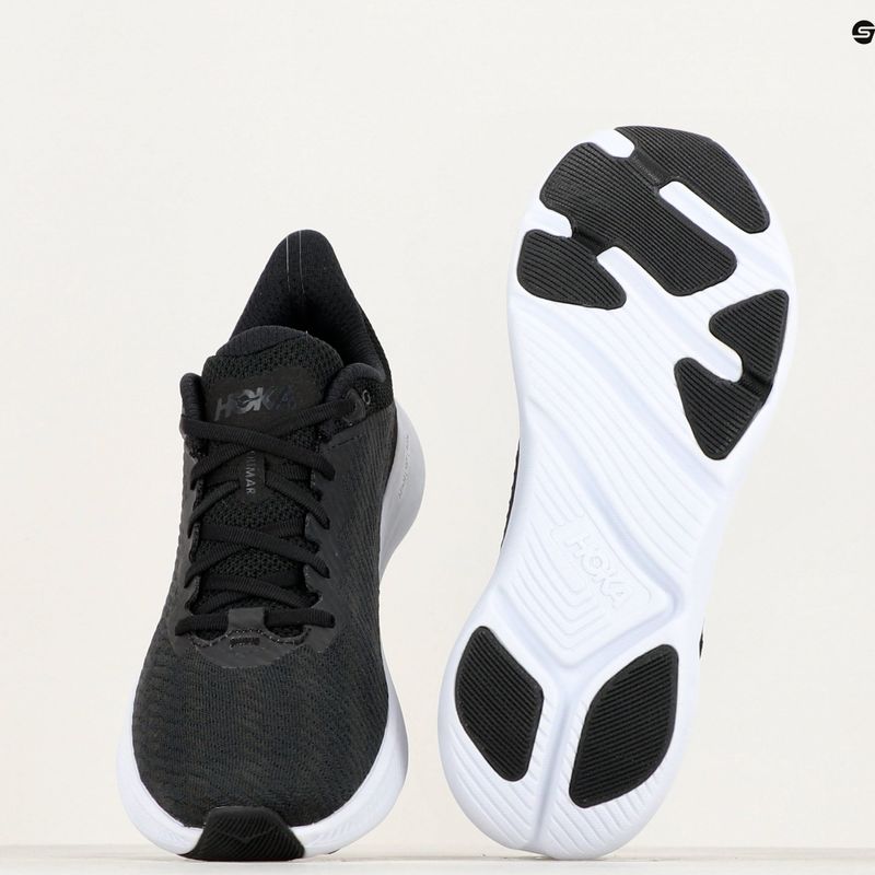 Férfi futócipő HOKA Hoka Solimar black/white 10
