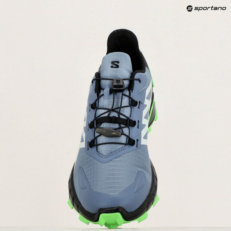 Férfi futócipő Salomon Supercross 4 flint stone/black/green gecko 12