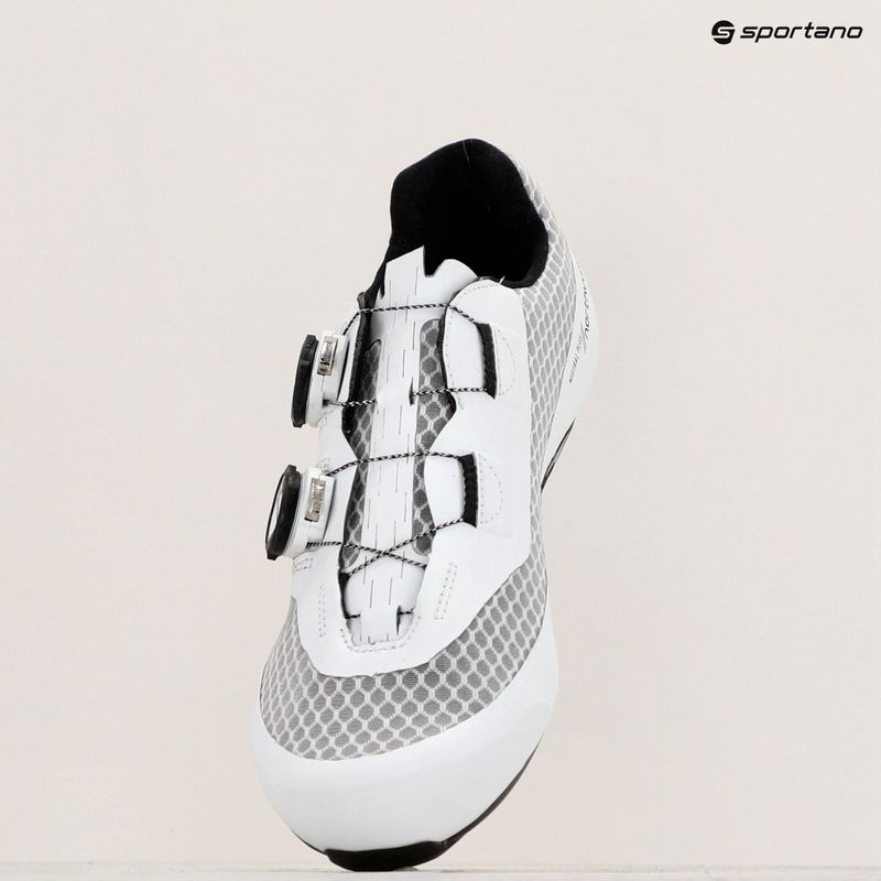 Férfi országúti cipő Northwave Mistral Plus white/black 9