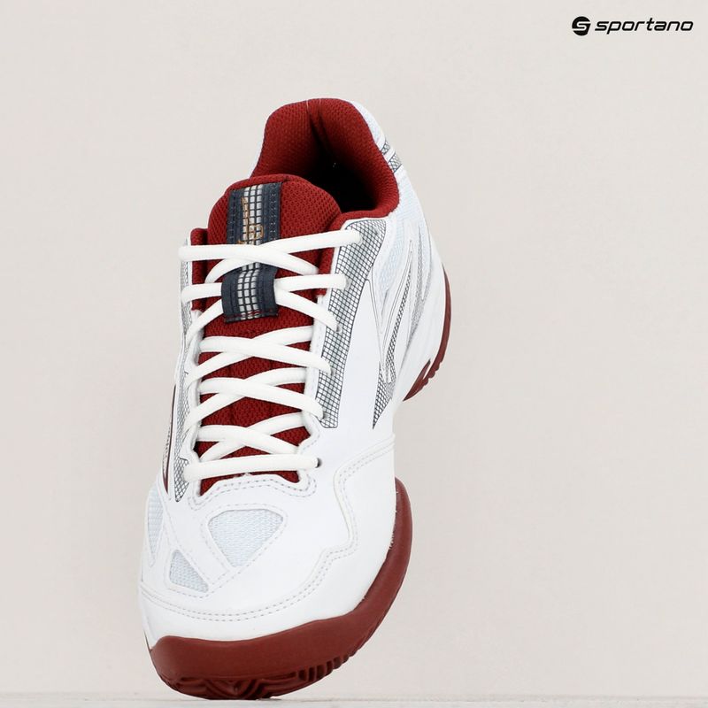 Női teniszcipő Mizuno Break Shot 4 CC white/cabernet/papyrus 9