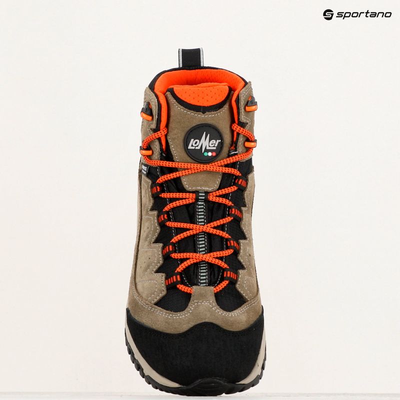 Férfi trekking cipő Lomer Sella High Mtx Suede truffle 10