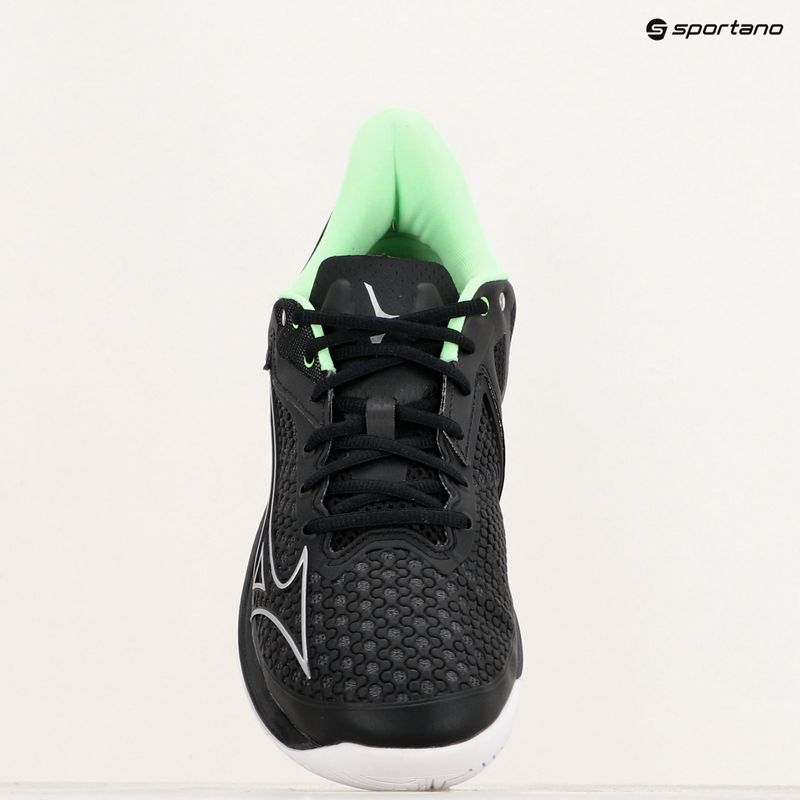 Férfi teniszcipő Mizuno Wave Exceed Tour 5 AC black/silver/techno green 9