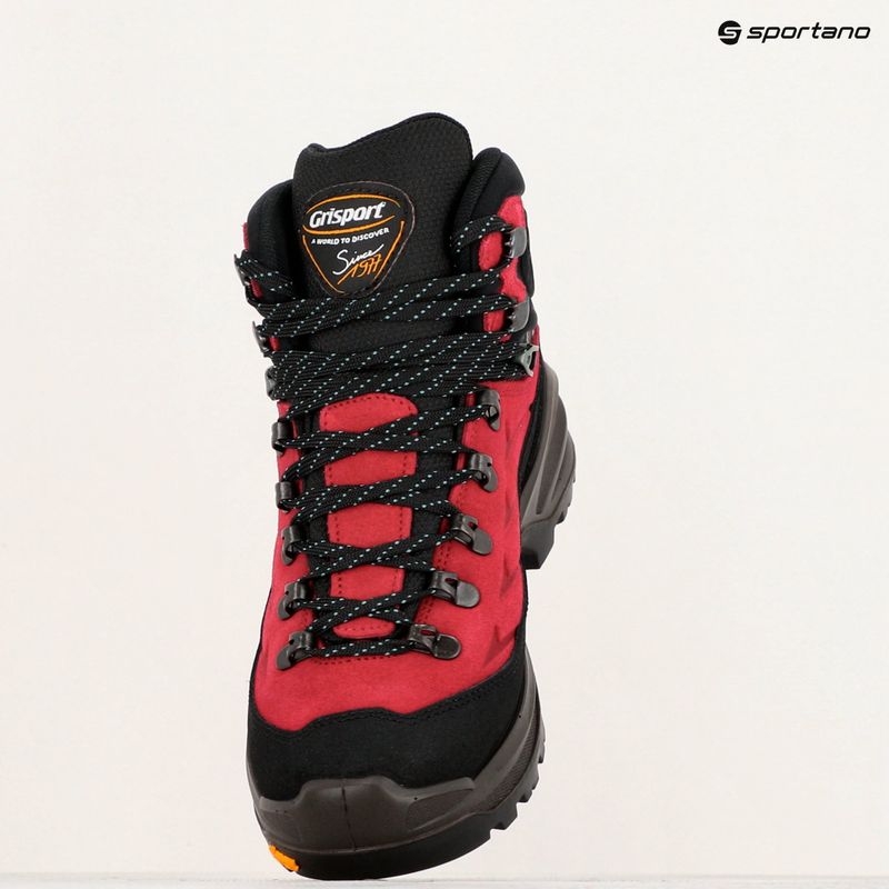 Férfi trekking cipő Grisport 15205S26G red/black 9
