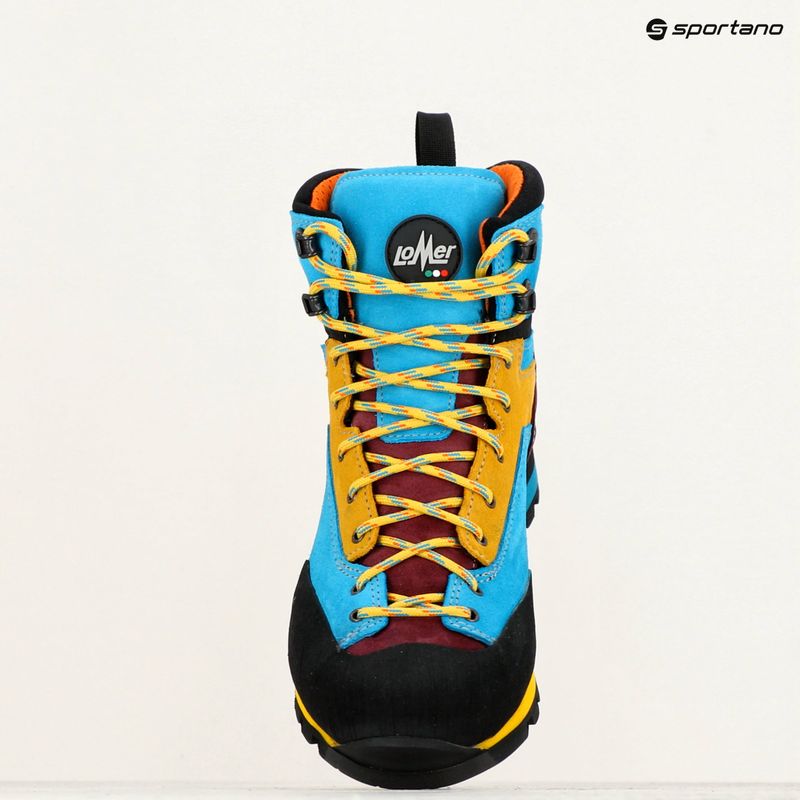 Női trekking cipő Lomer Badia High Mtx soleil/turquois 9