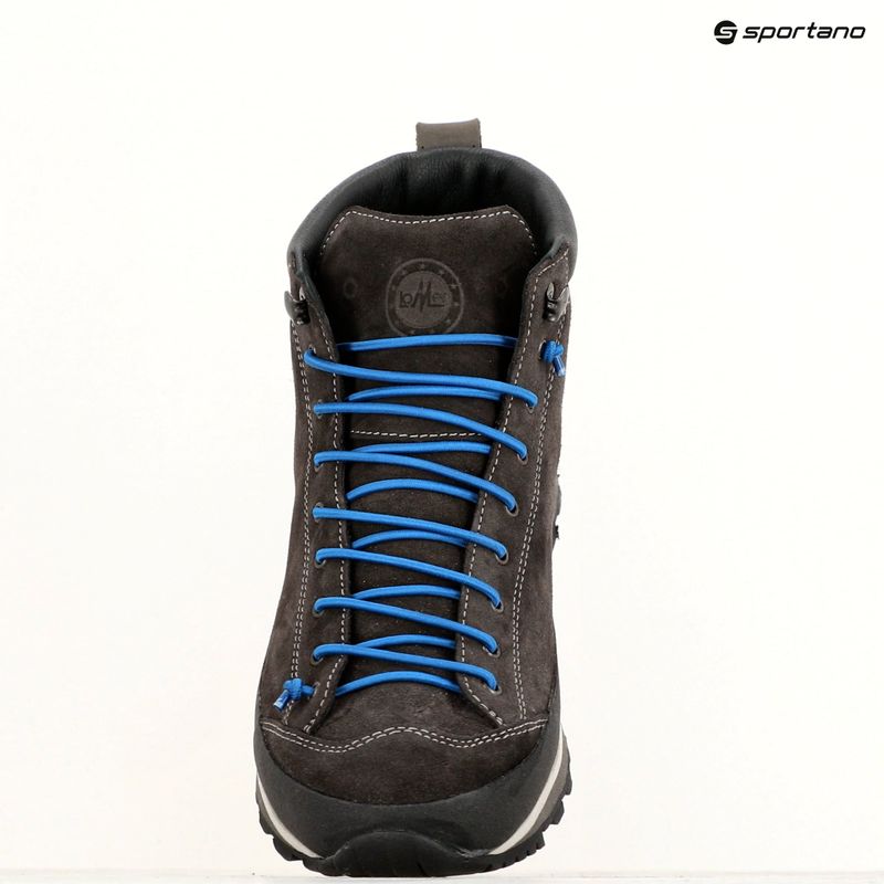 Férfi túracipő Lomer Bio Naturale Mid Mtx Suede antra/laguna 10
