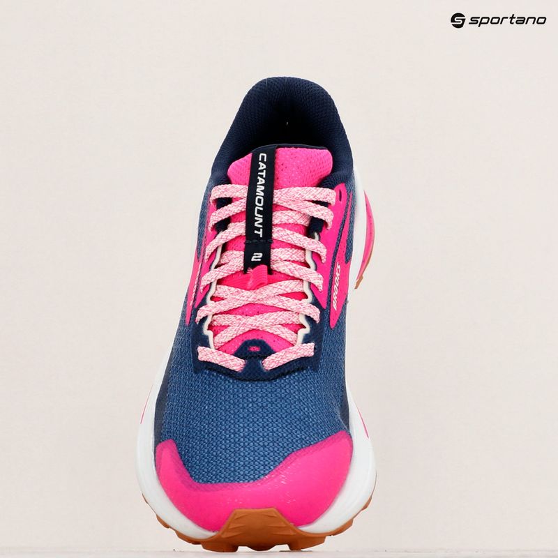 Női futócipő Brooks Catamount 2 peacoat/pink/biscuit 9