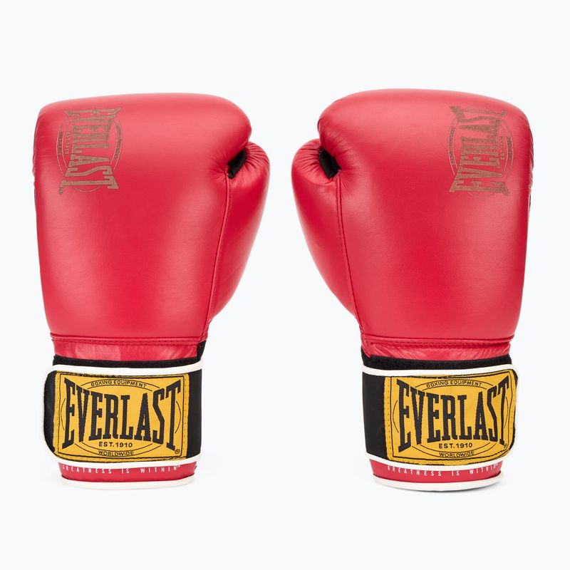 Bokszkesztyűk Everlast 1910 Classic red 2