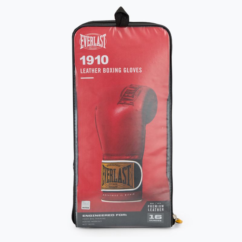 Bokszkesztyűk Everlast 1910 Classic red 6