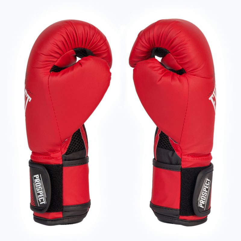 EVERLAST junior Pu Prospect kesztyűk gyermek bokszkesztyű piros EV4600 4
