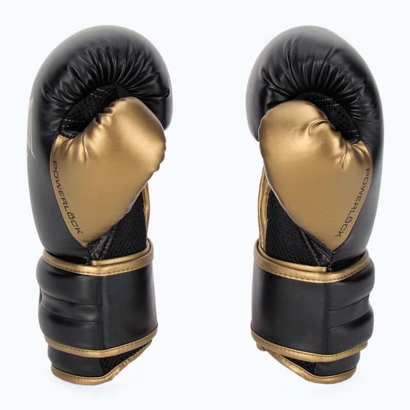 Everlast Powerlock 2 fekete/arany bokszkesztyű 4