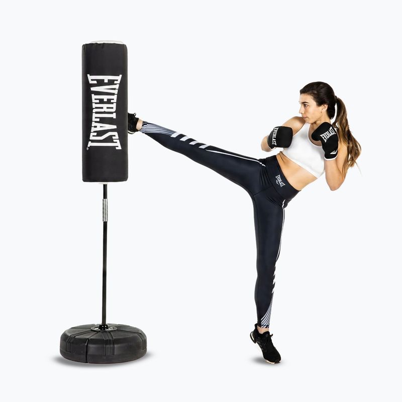 Everlast Core szabadon álló bokszzsák fekete 4