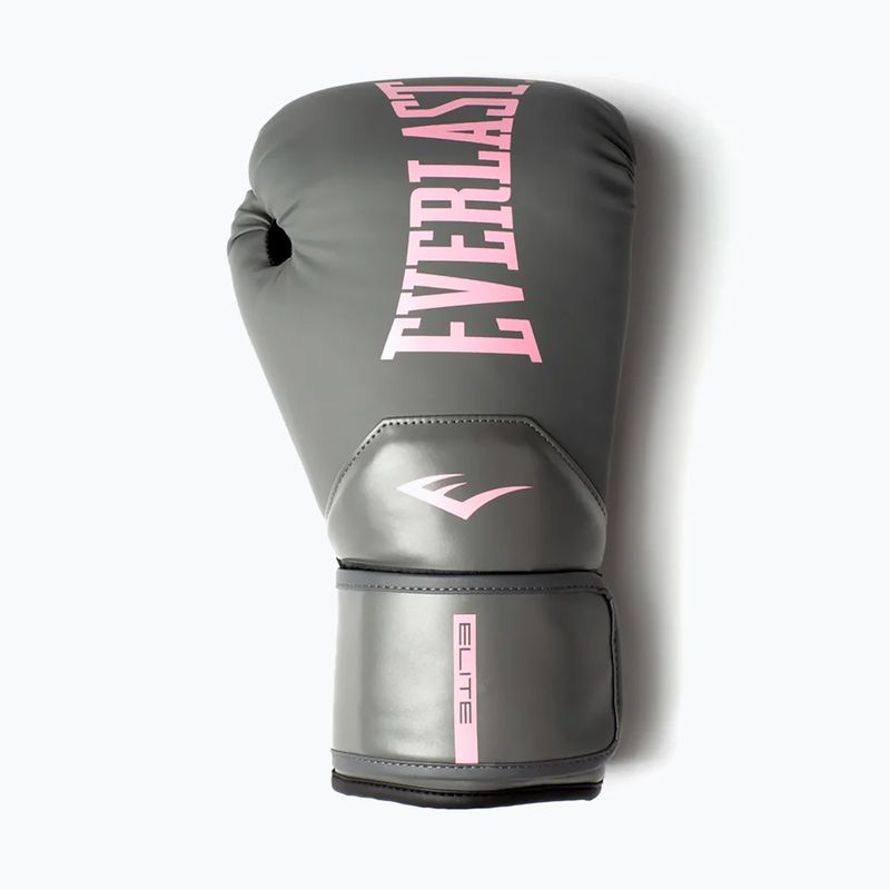 Boxkesztyű Everlast Pro Style Elite 2 grey/pink 2