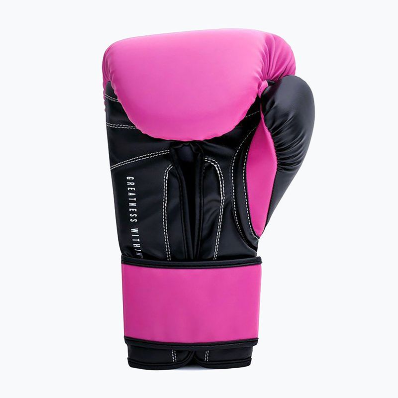 Bokszkesztyűk Everlast Powerlock Pro OG H&L Training Glove pink/black 3