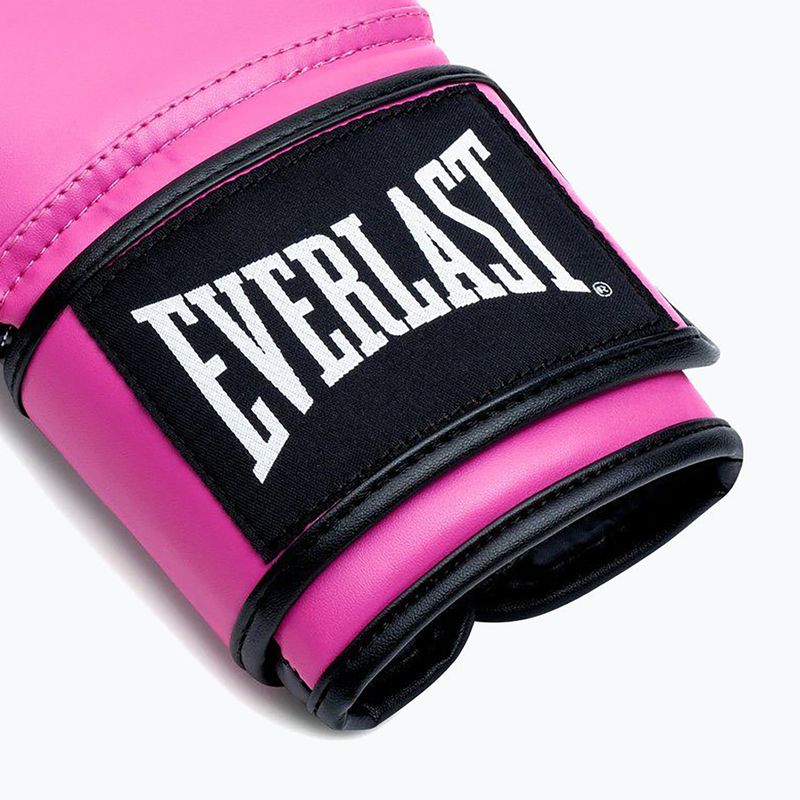 Bokszkesztyűk Everlast Powerlock Pro OG H&L Training Glove pink/black 5