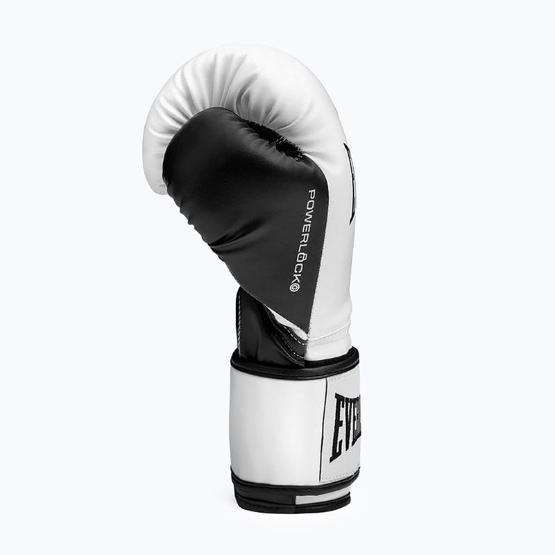 Bokszkesztyűk Everlast Powerlock Pro OG H&L Training Glove black/white 4
