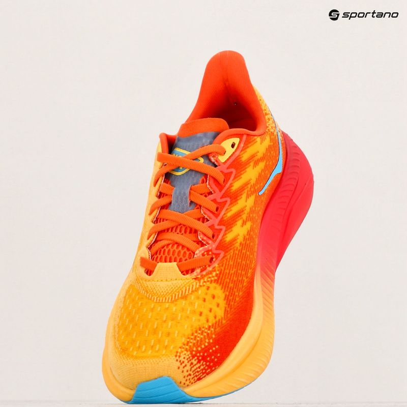 Férfi futócipő HOKA Mach 6 poppy/squash 9