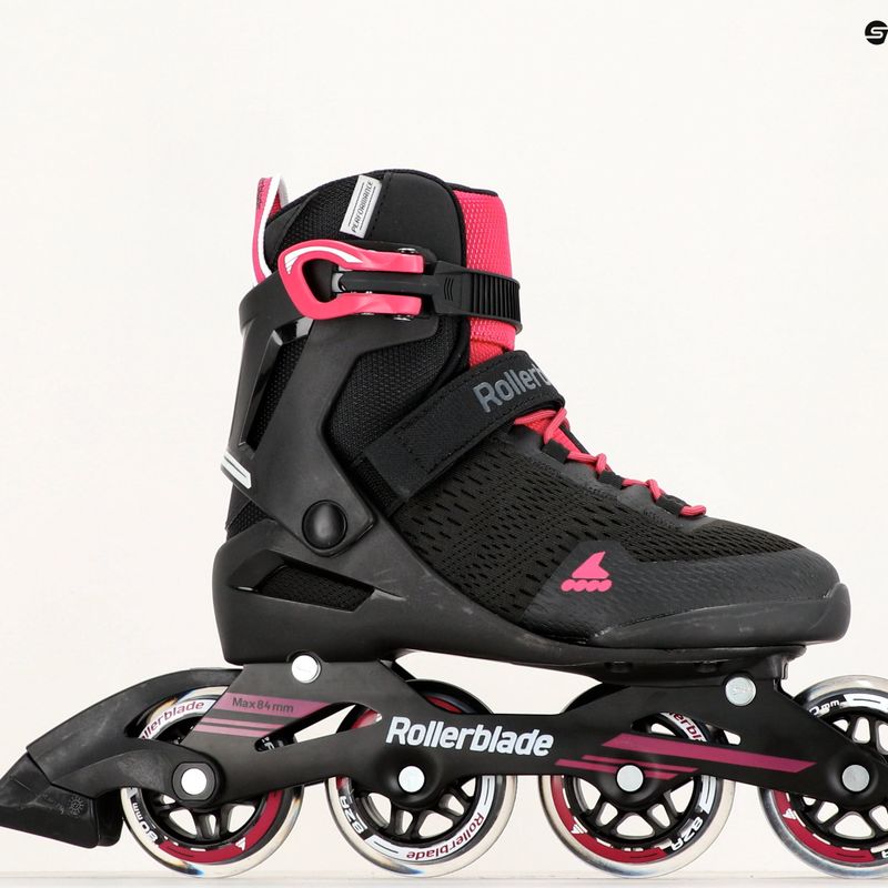 Női görkorcsolya Rollerblade Sirio 80 black/raspberry 9