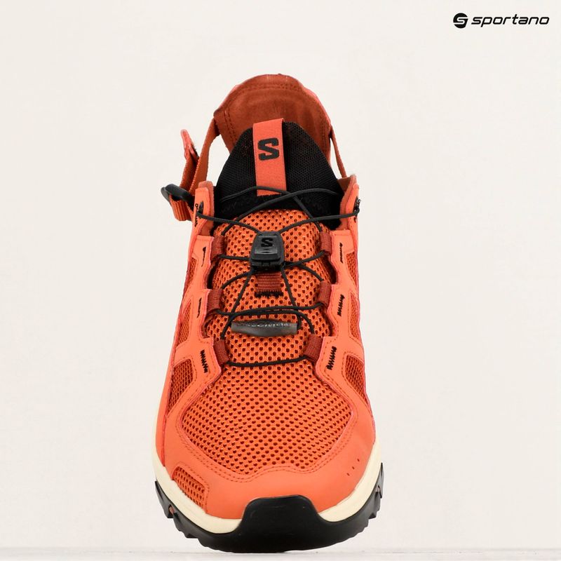 Salomon Techamphibian 5 spice route/burnt henna/fekete férfi vízicipő 9