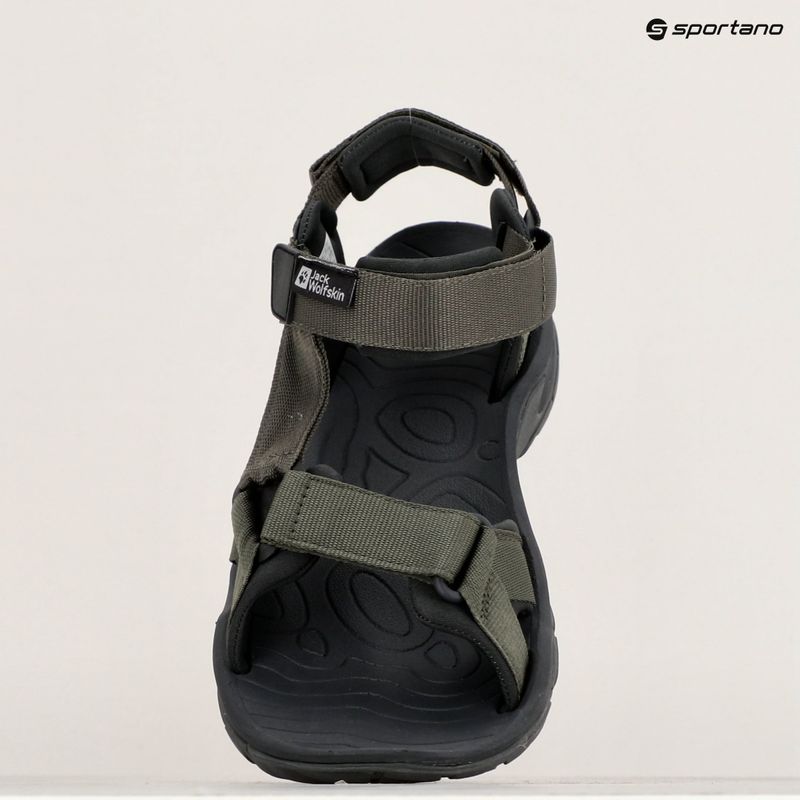 férfi szandálJack Wolfskin Lakewood Ride island moss 9