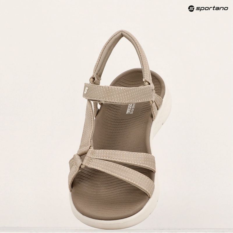 Női szandál SKECHERS Go Walk Flex Sandal Sublime taupe 15