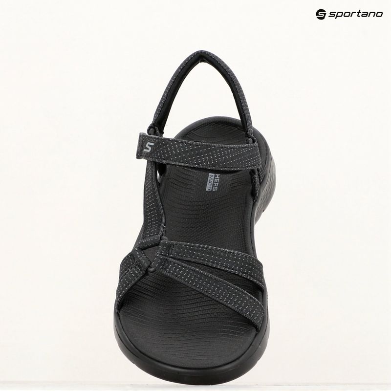 Női szandál SKECHERS Go Walk Flex Sandal Sublime black 15